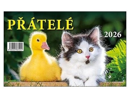 Přátelé 2026 - stolní kalendář  Přátelé 2026 - stolní kalendář