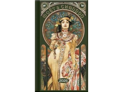 Kapesní diář 2026 A6 Art Mucha  Kapesní diář 2026 A6 Art Mucha