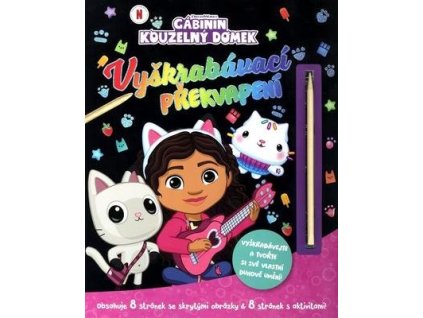 Gábinin kouzelný domek Vyškrabávací překvapení  Gábinin kouzelný domek Vyškrabávací překvapení