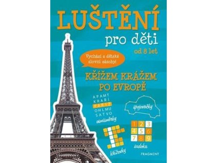 Luštění pro děti Křížem krážem po Evropě  Luštění pro děti Křížem krážem po Evropě