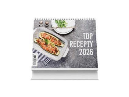 Top recepty 2026 - stolní kalendář  Top recepty 2026 - stolní kalendář