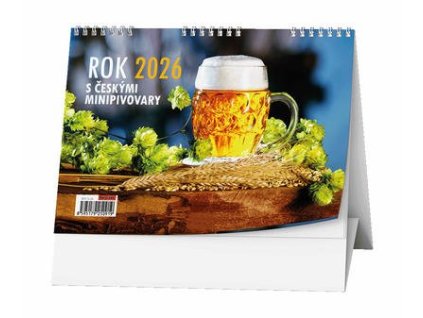 Rok 2026 s českými minipivovary - stolní kalendář  Rok 2026 s českými minipivovary - stolní kalendář