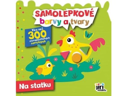 Samolepkové barvy a tvary Na statku  Samolepkové barvy a tvary Na statku