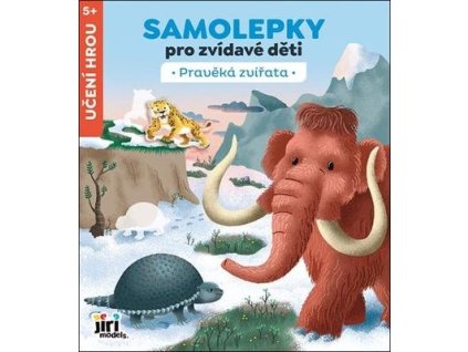 Samolepky pro zvídavé děti Pravěká zvířata  Samolepky pro zvídavé děti Pravěká zvířata