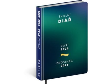Školní diář Zelený 2025-2026  Školní diář Zelený 2025-2026