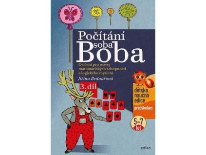 Počítání soba Boba 3.díl  Počítání soba Boba 3.díl - Jiřina Bednářová
