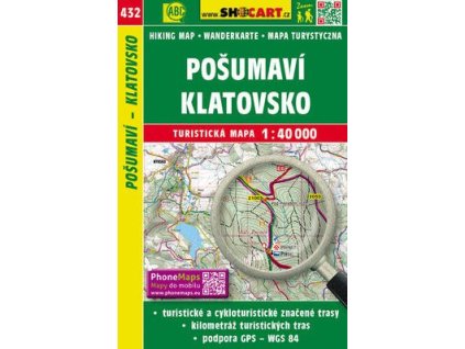 Pošumaví, Klatovsko 1:40 000  Pošumaví, Klatovsko 1:40 000