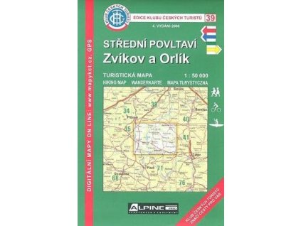 KČT 39 Střední Povltaví Zvíkov a Orlík  KČT 39 Střední Povltaví Zvíkov a Orlík