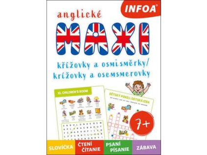 Maxi anglické křížovky a osmisměrky/krížovky a osemsmerovky  Maxi anglické křížovky a osmisměrky/krížovky a osemsmerovky