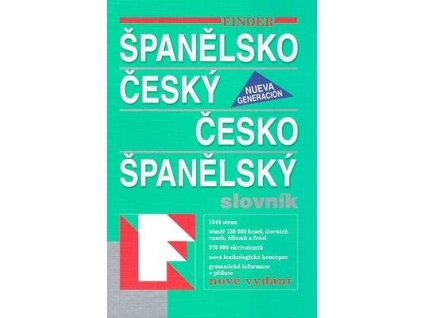 FIN Španělsko český-česko  španělský slovník Nueva generation  FIN Španělsko český-česko  španělský slovník Nueva generation