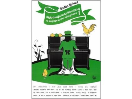 Nejkrásnější české lidové písně ve dvojí úpravě pro sólový klavír 1  Nejkrásnější české lidové písně ve dvojí úpravě pro sólový klavír 1 - Radim Linhart