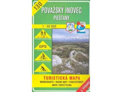 Považský Inovec Piešťany 1:50 000  Považský Inovec Piešťany 1:50 000