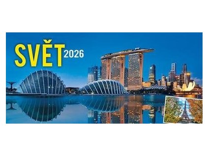 Svět 2026 - stolní kalendář  Svět 2026 - stolní kalendář