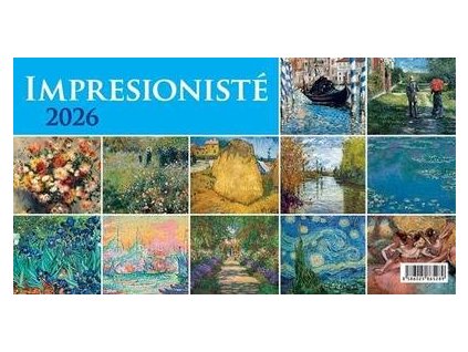 Impresionisté 2026 - stolní kalendář  Impresionisté 2026 - stolní kalendář