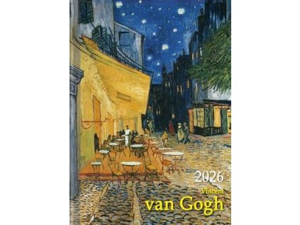 Praktik denní diář 2026 Van Gogh kavárna  Praktik denní diář 2026 Van Gogh kavárna