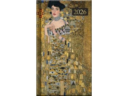 Kapesní diář 2026 A6 Art Klimt  Kapesní diář 2026 A6 Art Klimt