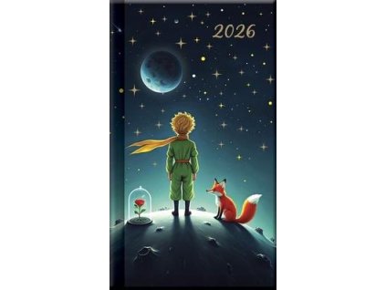 Kapesní diář 2026 A6 Art Malý princ  Kapesní diář 2026 A6 Art Malý princ