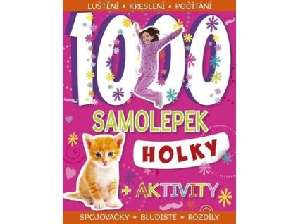 1000 samolepek Holky  1000 samolepek Holky