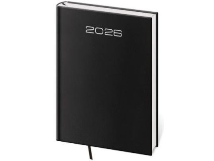 Týdenní diář 2026 B5 Old Karachi černý  Týdenní diář 2026 B5 Old Karachi černý