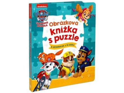 Tlapková patrola Obrázková knížka s puzzle  Tlapková patrola Obrázková knížka s puzzle
