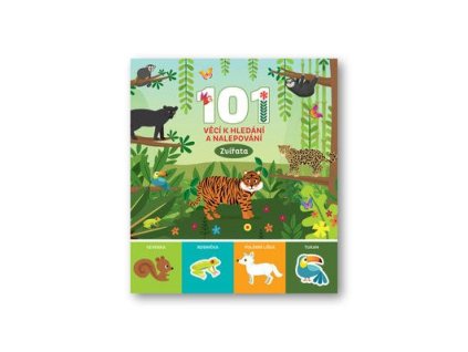 101 věcí k hledání a nalepování Zvířata  101 věcí k hledání a nalepování Zvířata