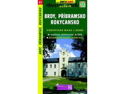Brdy, Příbramsko, Rokycansko 1:50 000  Brdy, Příbramsko, Rokycansko 1:50 000