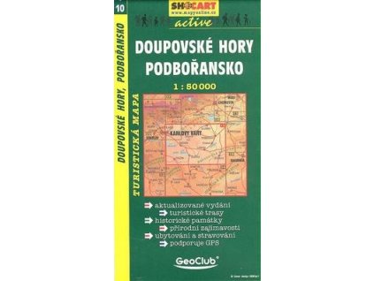 Doupovské hory, Podbořansko 1:50 000  Doupovské hory, Podbořansko 1:50 000
