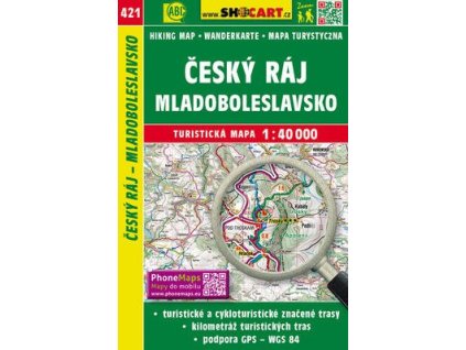 Český ráj, Mladoboleslavsko 1:40 000  Český ráj, Mladoboleslavsko 1:40 000