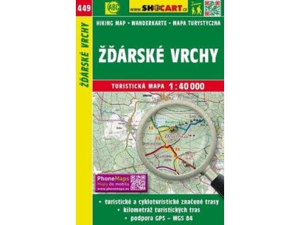 Žďárské vrchy 1:40 000  Žďárské vrchy 1:40 000