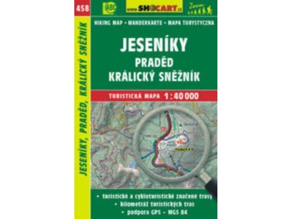 Jeseníky, Praděd, Králický Sněžník 1:40 000  Jeseníky, Praděd, Králický Sněžník 1:40 000