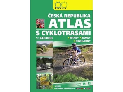 Česká republika Atlas s cyklotrasami  Česká republika Atlas s cyklotrasami