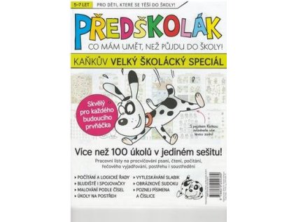 Předškolák speciál Kaňkův velký školácký speciál  Předškolák speciál Kaňkův velký školácký speciál