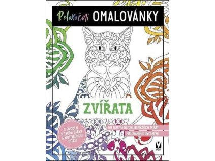 Relaxační omalovánky Zvířata  Relaxační omalovánky Zvířata