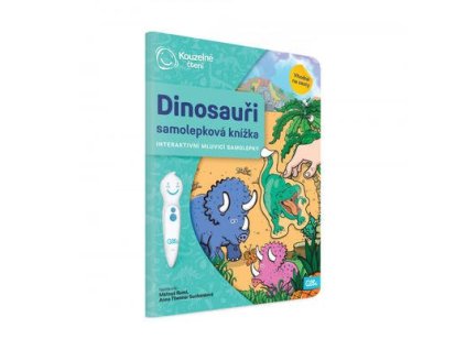 Samolepková knížka Dinosauři  Samolepková knížka Dinosauři - Lucie Krystlíková