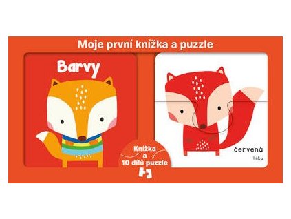 Moje první knížka a puzzle Barvy  Moje první knížka a puzzle Barvy