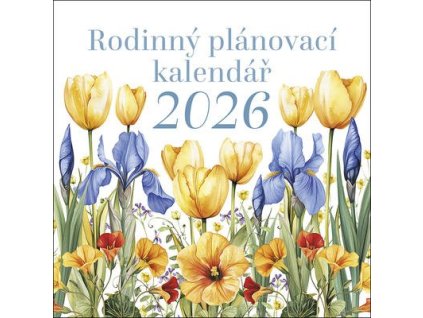 Rodinný plánovací kalendář 2026  Rodinný plánovací kalendář 2026