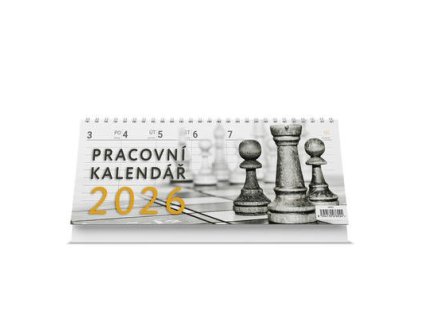 Pracovní kalendář 2026 - stolní kalendář  Pracovní kalendář 2026 - stolní kalendář