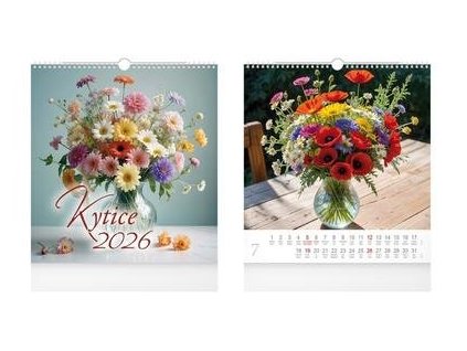 Kytice 2026 - nástěnný kalendář  Kytice 2026 - nástěnný kalendář