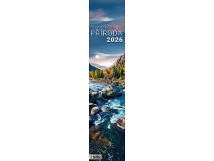 Příroda 2026 - nástěnný kalendář, kravata  Příroda 2026 - nástěnný kalendář, kravata