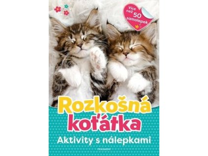 Aktivity s nálepkami Rozkošná koťátka  Aktivity s nálepkami Rozkošná koťátka