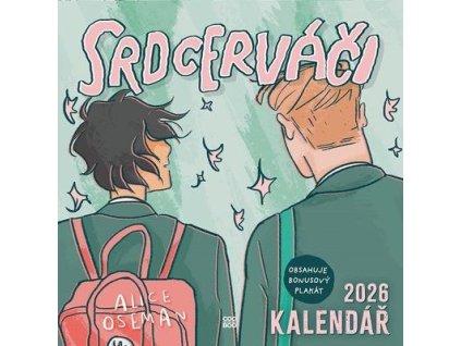 Srdcerváči 2026 - nástěnný kalendář  Srdcerváči 2026 - nástěnný kalendář - Alice Oseman