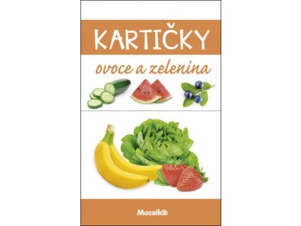 Mozaika Ovoce a zelenina Kartičky  Mozaika Ovoce a zelenina Kartičky