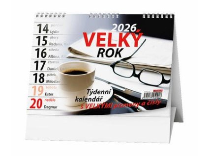 Velký rok 2026 - stolní kalendář  Velký rok 2026 - stolní kalendář