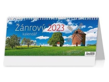 Žánrový kalendář 2023 - stolní kalendář  Žánrový kalendář 2023 - stolní kalendář