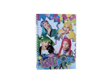 Zápisník A5 Lollipopz  Zápisník A5 Lollipopz