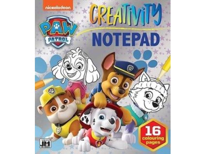 Blok k vybarvení Tlapková patrola  Blok k vybarvení Tlapková patrola