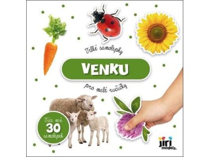 Velké samolepky pro malé ručičky Venku  Velké samolepky pro malé ručičky Venku