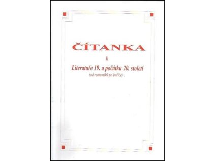 Čítanka k literatuře 19. a počátku 20. století  Čítanka k literatuře 19. a počátku 20. století - Vladimír Prokop