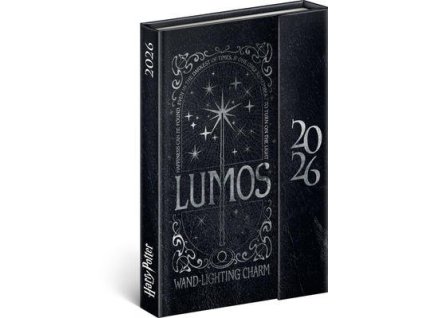 Týdenní magnetický diář 2026 Harry Potter  Týdenní magnetický diář 2026 Harry Potter