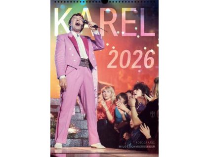 Kalendář 2026 Karel Gott  Kalendář 2026 Karel Gott